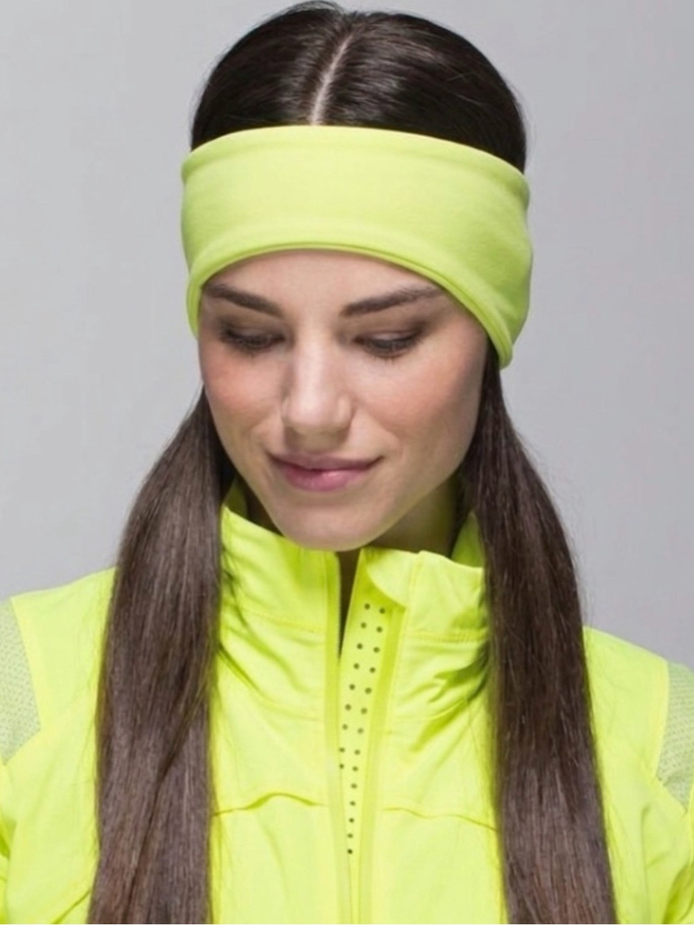 Lululemon fleece wide reversible headband